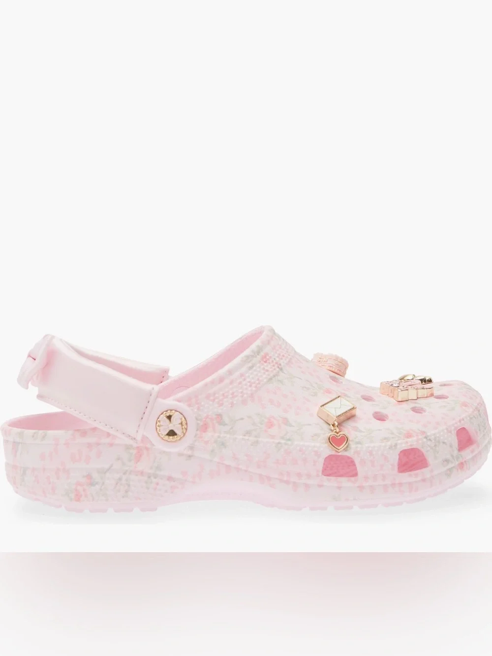 LoveShackFancy Pink Crocs size 9